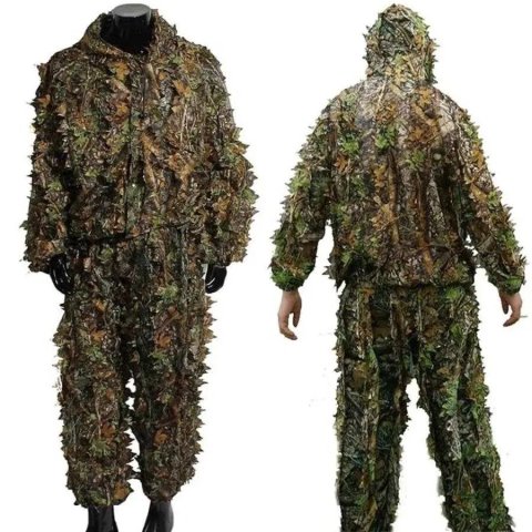 Маскувальний костюм Ghillie Камуфляжний маскировочний, сумка нагрудна