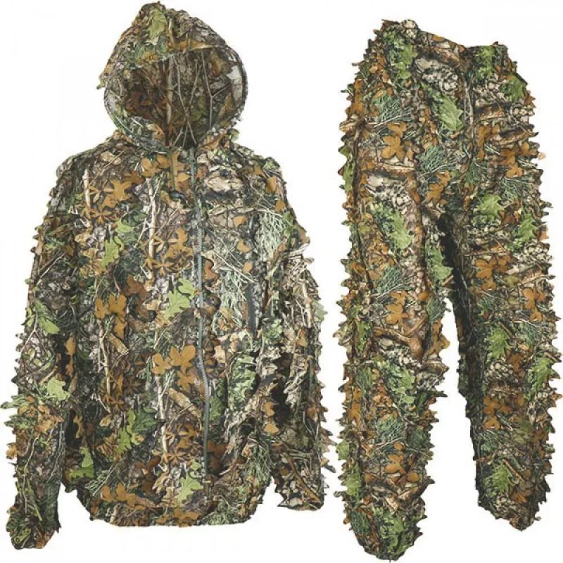 Маскувальний костюм Ghillie Камуфляжний маскировочний, сумка нагрудна — фото 2