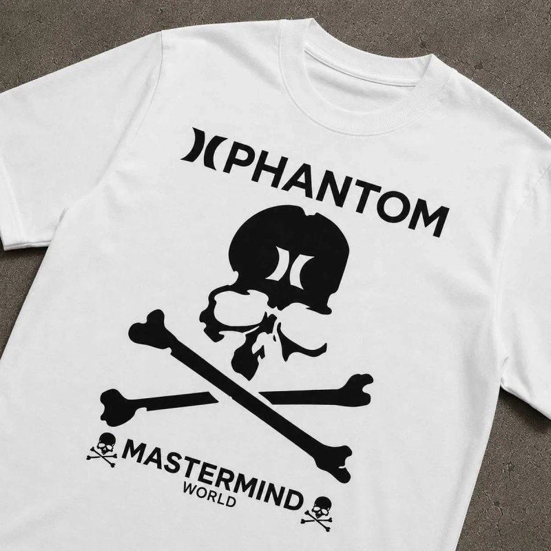MASTERMIND x PHENOMENON HURLEY × MASTERMIND WORLDAW2011 two colors t shirt archive japan slim fit футболка мастермайнд архив япония — фото 4