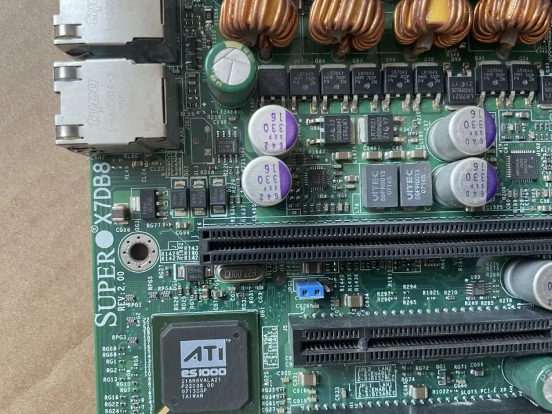 Материн ька плата серверна Supermicro Super X7DB8 — фото 2