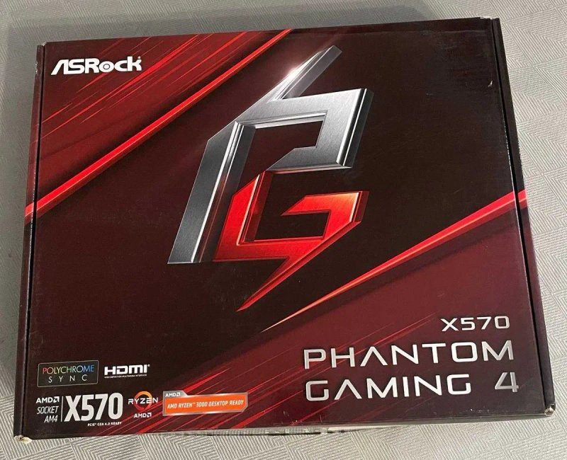 Материнська плата ASRock X570 Phantom Gaming 4 AM4 DDR4 — фото 2