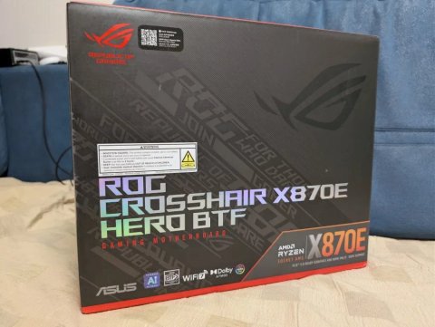 Материнська плата ASUS ROG CROSSHAIR X870E Hero BTF AM5 amd ryzen Нова apex aorus