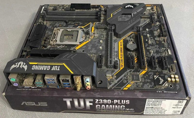 Материнська плата Asus TUF Z390-Plus Gaming Wi-Fi LGA1151 — фото 4