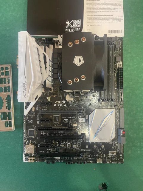 Материнська плата Asus Z170-A + I7 7700K