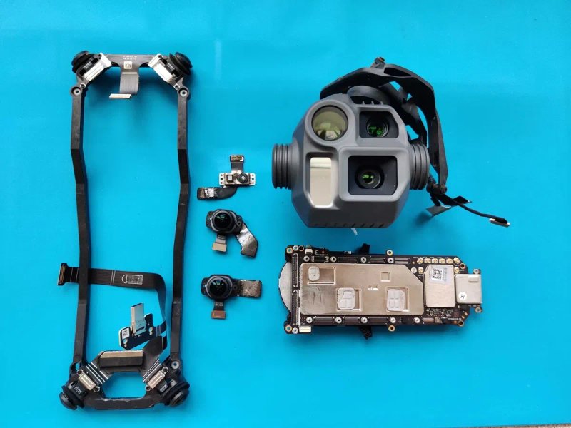 Материнська плата DJI Matrice 4E з камерою і підвісом motherboard M4E мавік матрас 4E mother board материнка з датчиками і камерою — фото 4