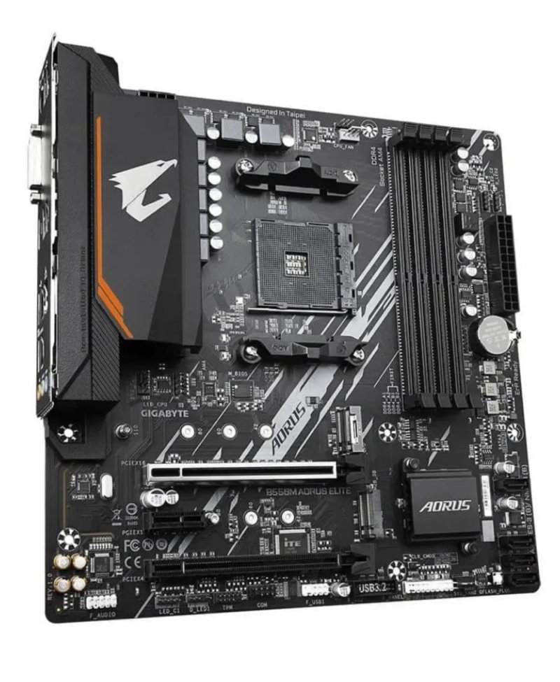 Материнська плата Gigabyte B550M AORUS ELITE (sAM4, AMD B550) — фото 3