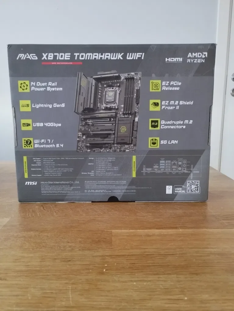 Материнская плата MSI MAG X870E Tomahawk Wi-Fi — фото 2