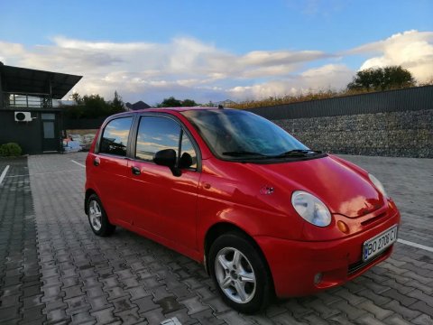 Matiz 08 газ бензин