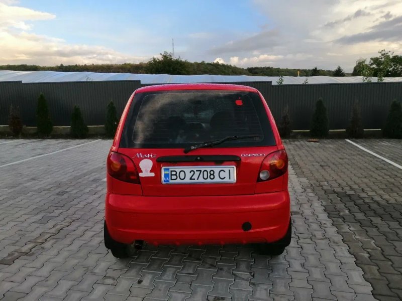 Matiz 08 газ бензин — фото 4
