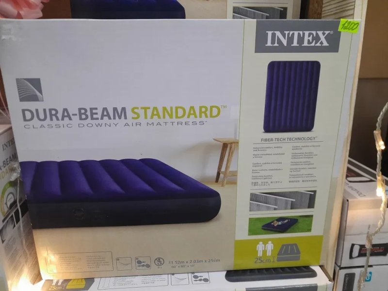Матрас Надувной Интекс Intex Подушка Ремкомплект Бассейн Насос — фото 8