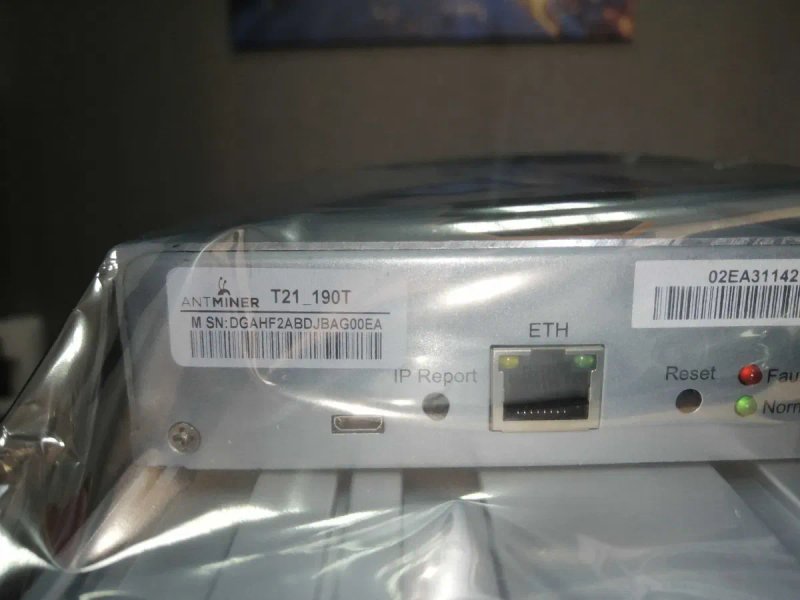 Майнер BITMAIN Antminer T21 190T 1000$ (Найнижча ціна в Україні) — фото 5