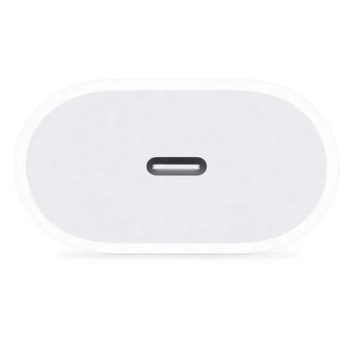 Мережевий зарядний пристрій 20W USB-C швидка зарядка для iPhone, iPad, AirPods, Sumsung, адаптер, блок живлення — фото 2