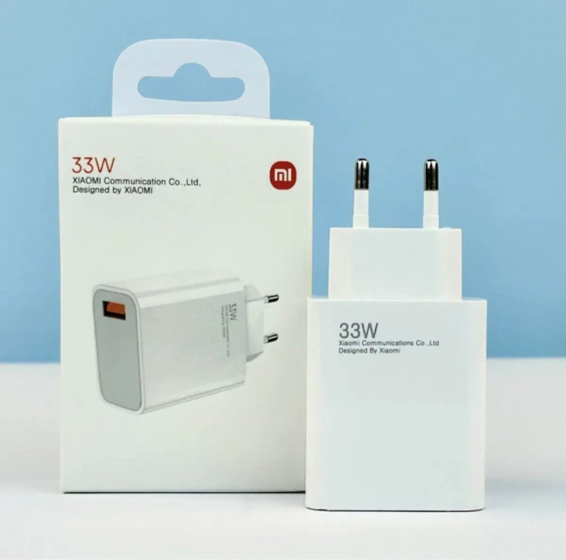 Мережевий зарядний пристрій Xiaomi Mi 33W USB Швидка зарядка — фото 5