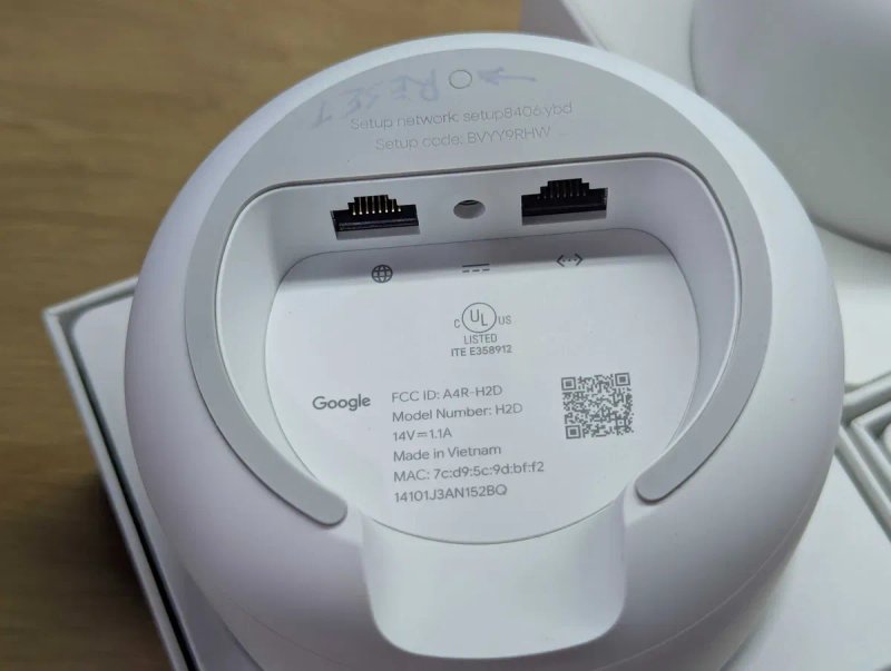 Mesh система роутеров Google Nest Wifi H2D AC2200 качество умныйдом США — фото 4