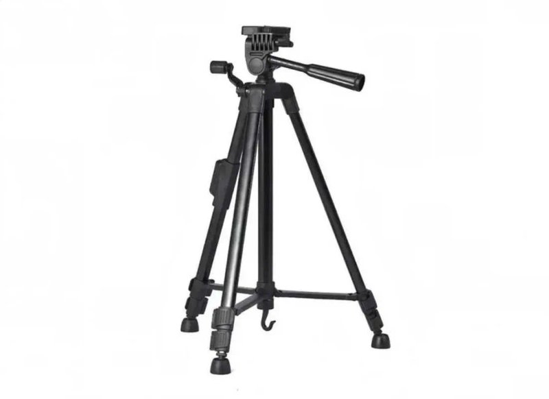 Металевий штатив трипод для телефону, тринога Tripod 3388 50-135 см із пультом ДК Металлический штатив для телефона Tripod 3388 50-135 см с пультом ДУ — фото 3