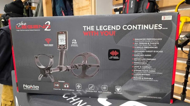Металошукач Nokta Legend 2. В подарунок третя котушка LD38. Гарантія 3 роки! — фото 7
