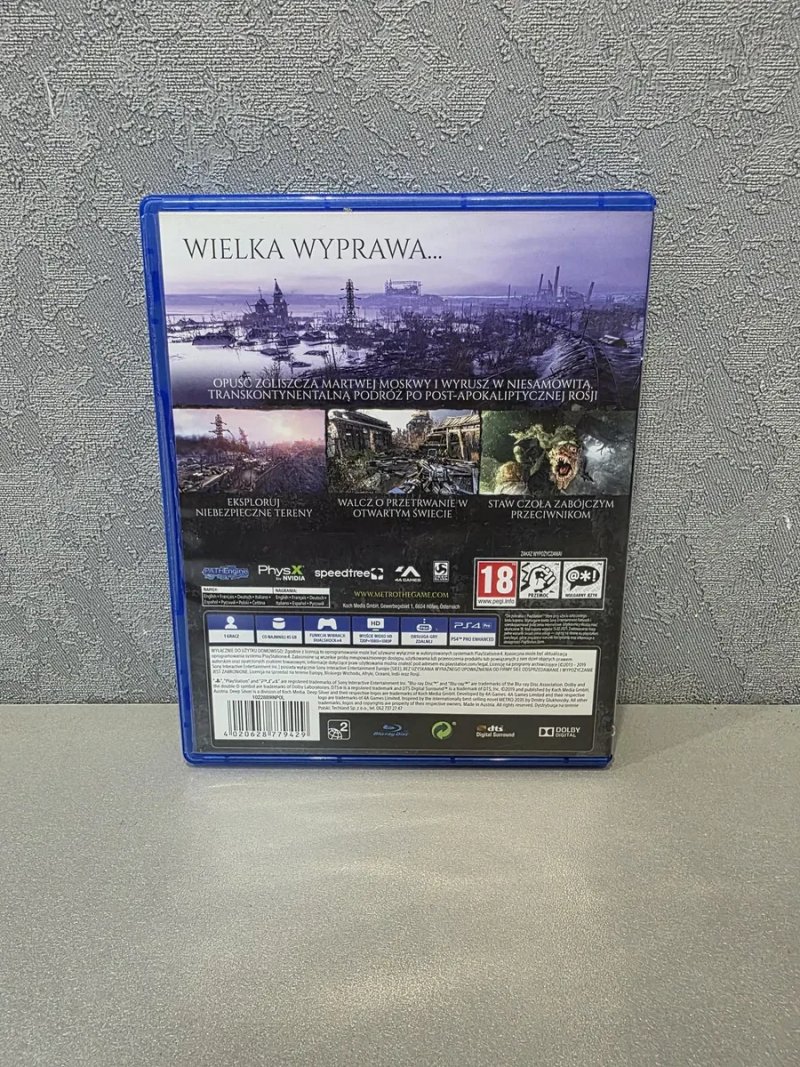 Metro Exodus UKR RUS Магазин Ps 4 5 Ps4 Ps5 Диск Обмін Гра Диски Ігри Sony Playstation — фото 3