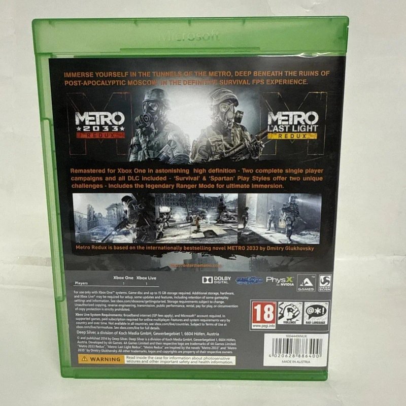 Metro Redux для Xbox One і Series X,  2 в 1 — фото 3