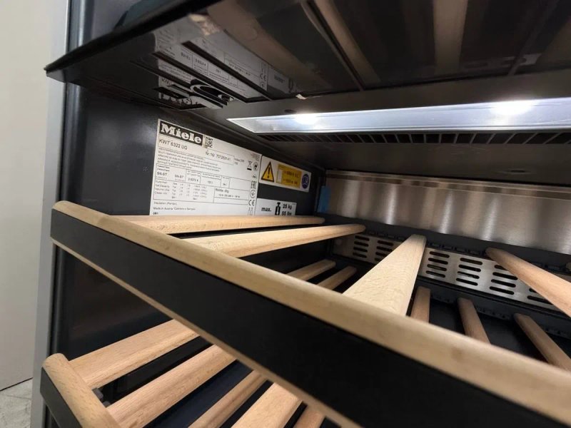Miele KWT 6322 UG вбудований винний холодильник 2 зони 34 пляшки — фото 8