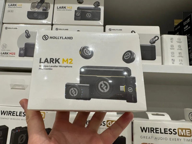 Мікрофона система Hollyland Lark M2 COMBO Mini USB-C Магазин Гарантія Петлічний Мікрофон — фото 2
