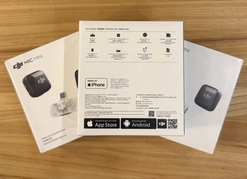 Мікрофонна радіосистема DJI Mic Mini Mobile Version (2TX + 1Mobile RX) — фото 2