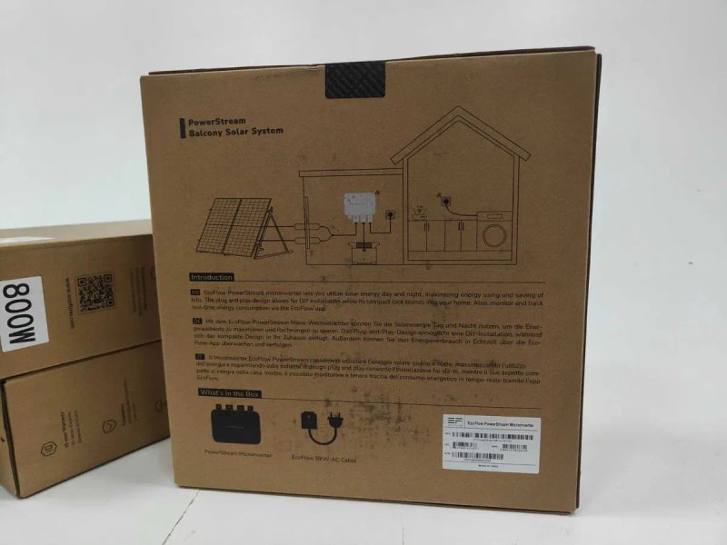 Мікроінвертори нові EcoFlow PowerStream Microinverter 800W.  (коробки заводські, з пломбами) — фото 7