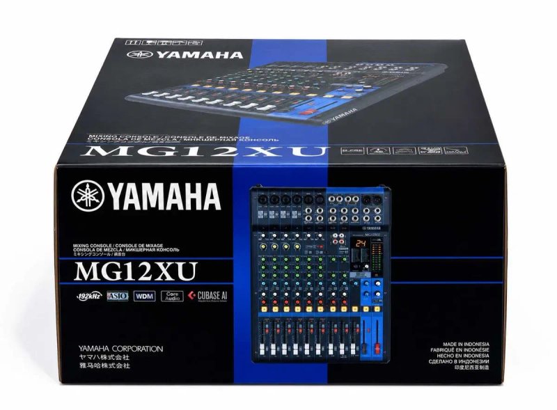 Мікшерний пульт Yamaha MG12XU з USB із процесором SPX-ефектів аудіо мікшер — фото 5