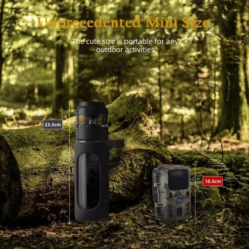 Міні фотопастка Mini301 24 МП 1080P для полювання та охорони території / фотоловушка SuntekCam — фото 2