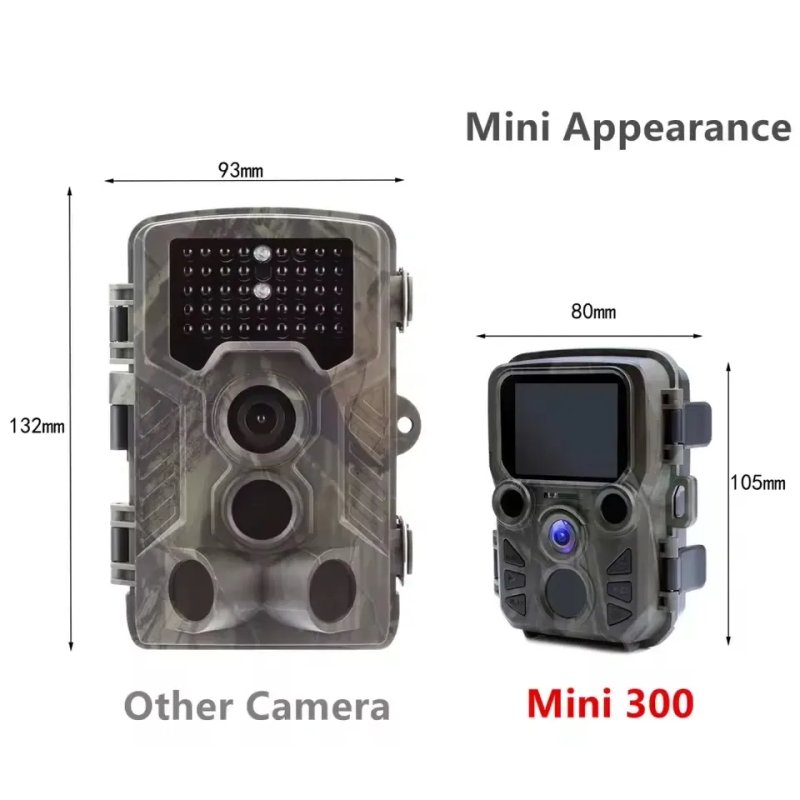 Міні фотопастка Mini301 24 МП 1080P для полювання та охорони території / фотоловушка SuntekCam — фото 6