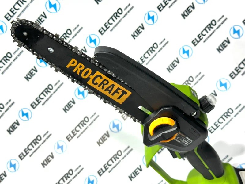 Мини пила  бесщеточная сучкорез ProCraft PKA45 Тушка без аккумулятора и зарядки  авто смазка цепи — фото 4