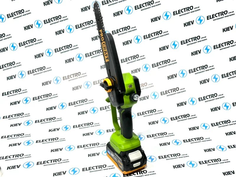Мини пила  бесщеточная сучкорез ProCraft PKA45 Тушка без аккумулятора и зарядки  авто смазка цепи — фото 7