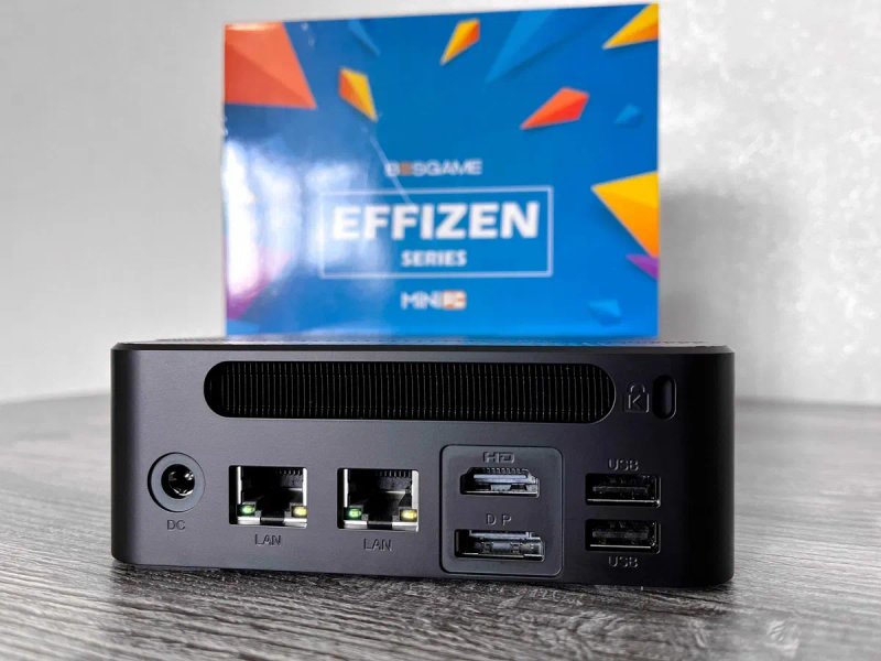 Міні ПК Bosgame Effizen P4 Ultra / Ryzen 7 7730U / Radeon Vega 8 / 16GB / 1TB M.2 NVME SSD новий — фото 3