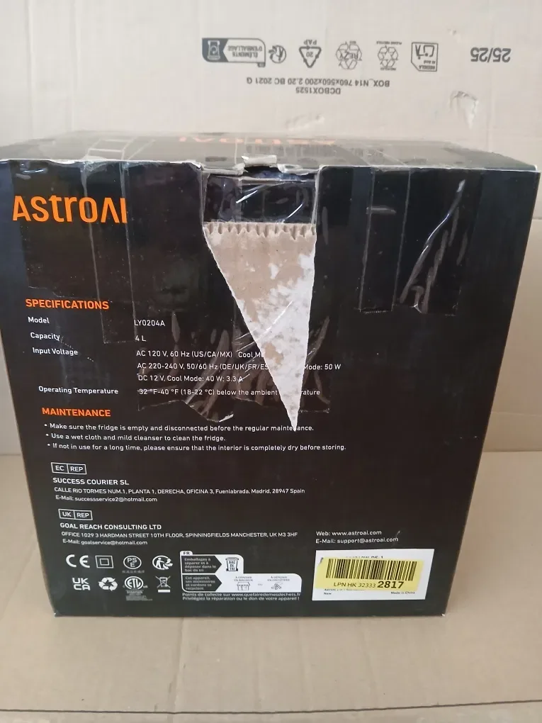 Мініхолодильник 4 л. ASTROLI — фото 2
