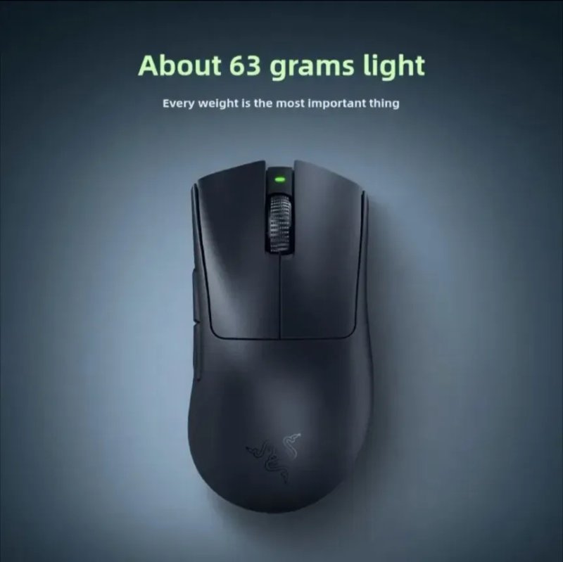 Миша Razer DeathAdder V3 PRO Wireless & Mouse Dock Black — фото 5