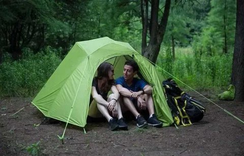2 місний Naturehike Cloud Up 2 210T надлегкий намет похід гори кемпінг