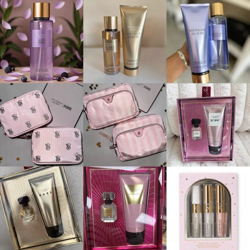 Міст/лосьйон/ спрей Victoria’s Secret mist Вікторія Сікрет /Gloss Set — фото 3