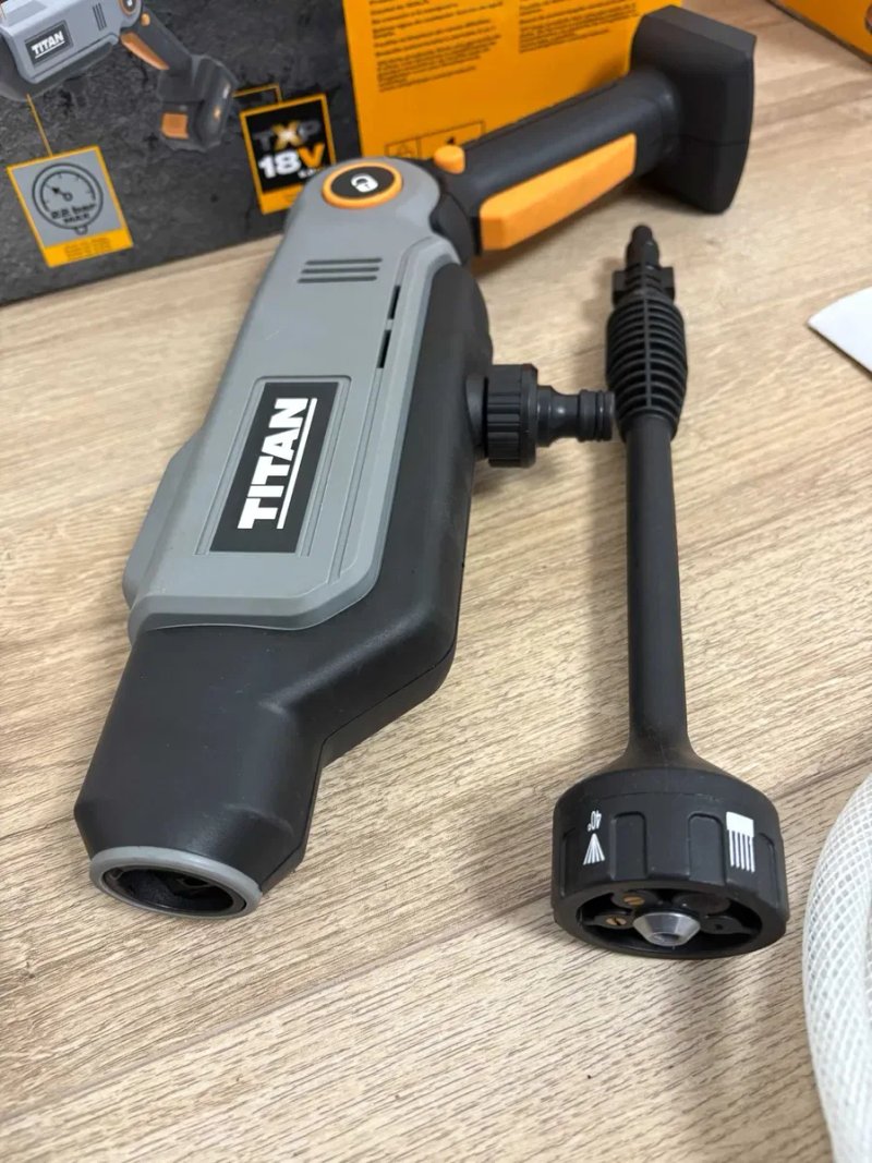 Мийка акумуляторна TITAN TTI855PRW, 22BAR /18V /1 акумулятор на 5.0 Aм/год. з Англії — фото 3