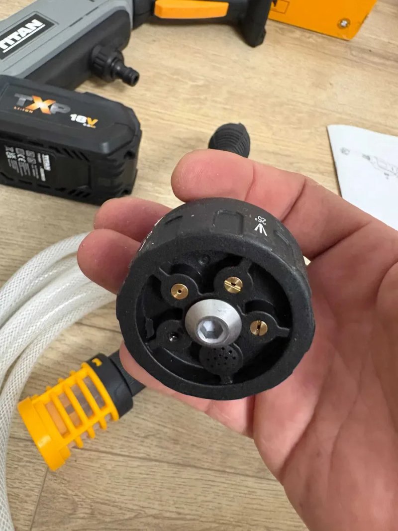 Мийка акумуляторна TITAN TTI855PRW, 22BAR /18V /1 акумулятор на 5.0 Aм/год. з Англії — фото 6