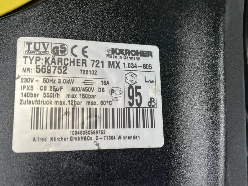 Мийка karcher k 721 mx(як к720) — фото 8