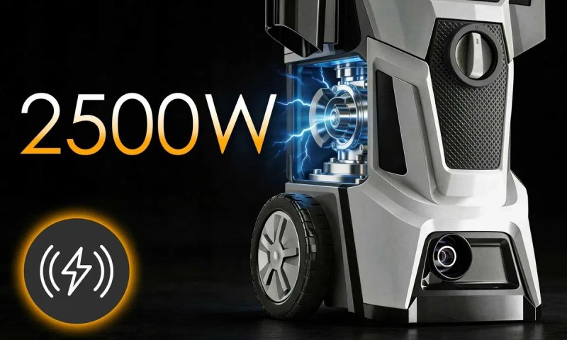 Мийка високого тиску TAVO 2500W 260 бар. Алюмінієвий насос. Польща. Мойка высокого давления. Керхер — фото 3