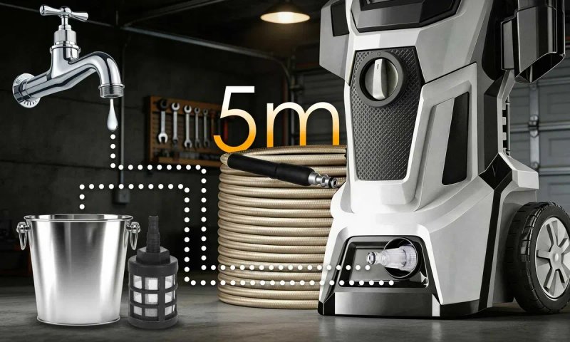 Мийка високого тиску TAVO 2500W 260 бар. Алюмінієвий насос. Польща. Мойка высокого давления. Керхер — фото 4