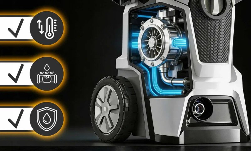 Мийка високого тиску TAVO 2500W 260 бар. Алюмінієвий насос. Польща. Мойка высокого давления. Керхер — фото 7