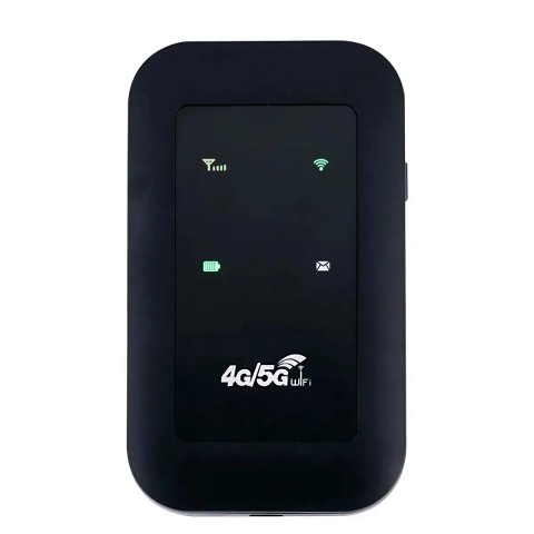 Мобільний модем 4G LTE Wi-Fi роутер зі слотом для SIM-карти, до 150 Мбіт/с, акумулятор 2100 мАг (до 10 пристроїв), MF800-5