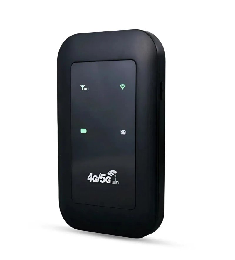 Мобільний модем 4G LTE Wi-Fi роутер зі слотом для SIM-карти, до 150 Мбіт/с, акумулятор 2100 мАг (до 10 пристроїв), MF800-5 — фото 2