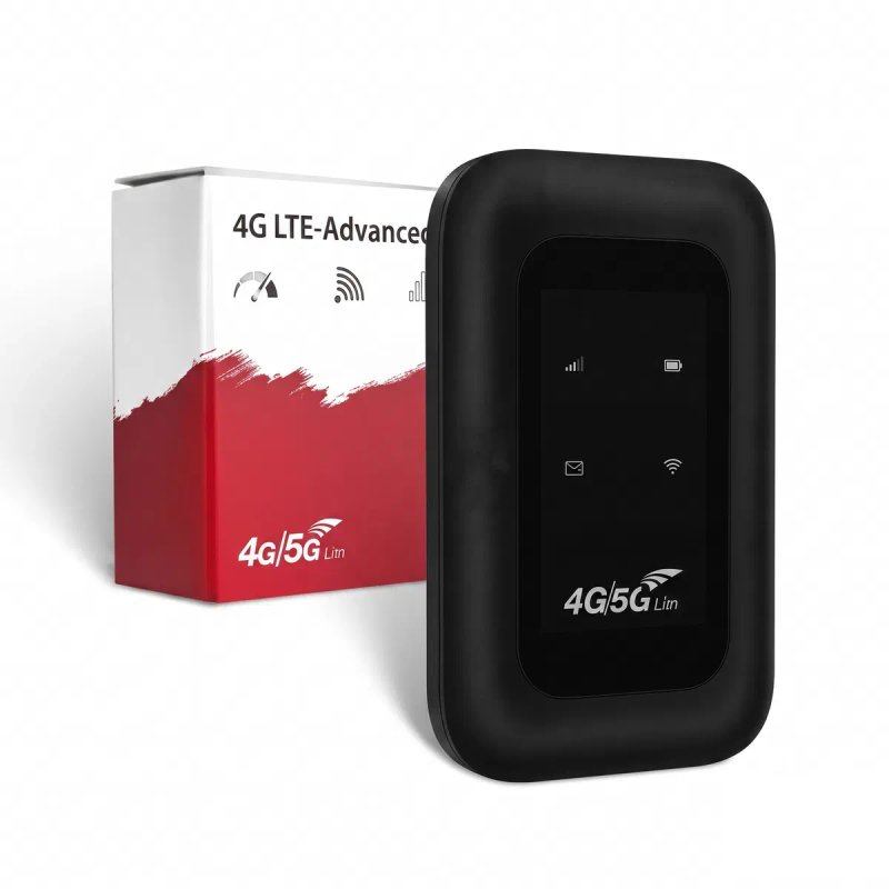 Мобільний модем 4G LTE Wi-Fi роутер зі слотом для SIM-карти, до 150 Мбіт/с, акумулятор 2100 мАг (до 10 пристроїв), MF800-5 — фото 4