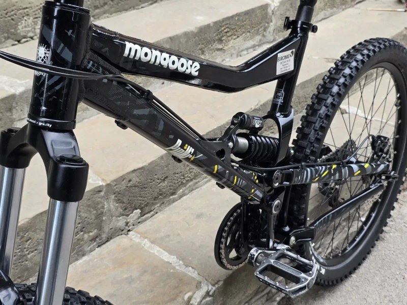 Mongoose Pinn'R Freeride 2011p | Велосипед двопідвіс на Rockshox Domain, Sram X7, дх, downhill — фото 6