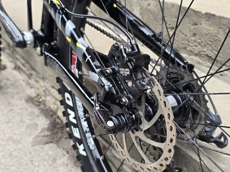 Mongoose Pinn'R Freeride 2011p | Велосипед двопідвіс на Rockshox Domain, Sram X7, дх, downhill — фото 7