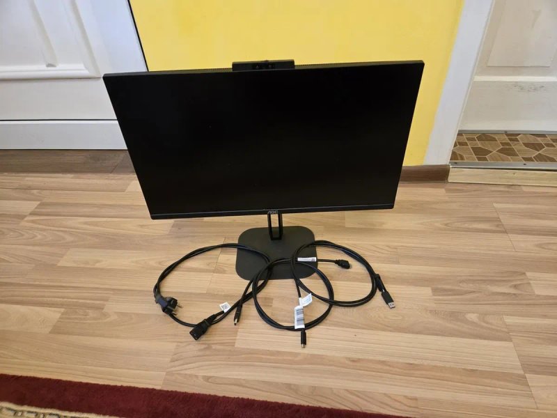 Монітор 23.8" АОС 24V5CW BK Black (RKBNBHA000572) монітор під ремонт — фото 7
