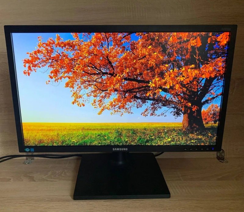 Монітор 24" Samsung S24E650PL, IPS, Full HD, 60HZ, динаміки — фото 2