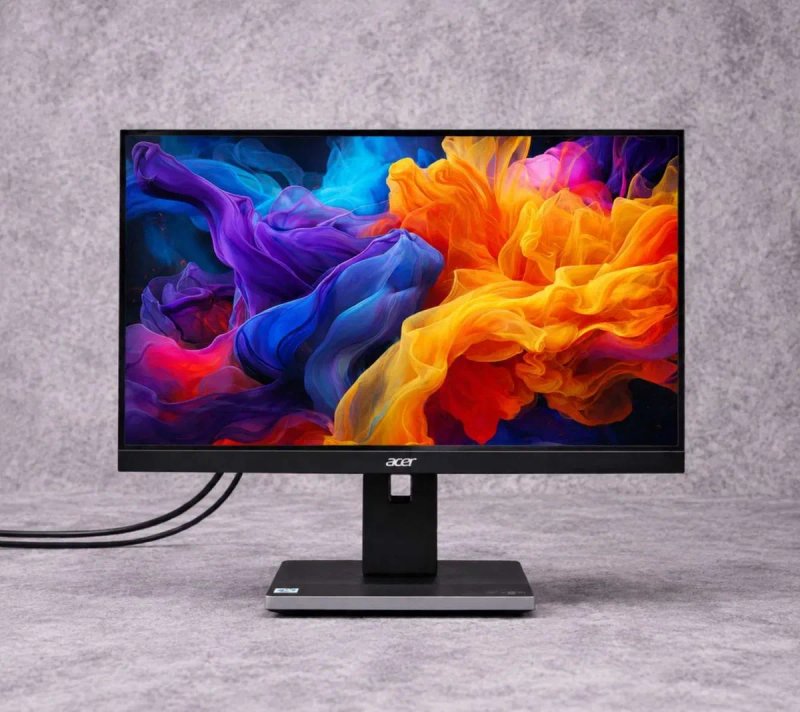 Монітор безрамковий 24" Acer B247W 1920х1200 16:10 IPS 8 bit sRGB 100% 75Hz динаміки 2×2W + гаратнія 12 місяців (є кількість) — фото 2
